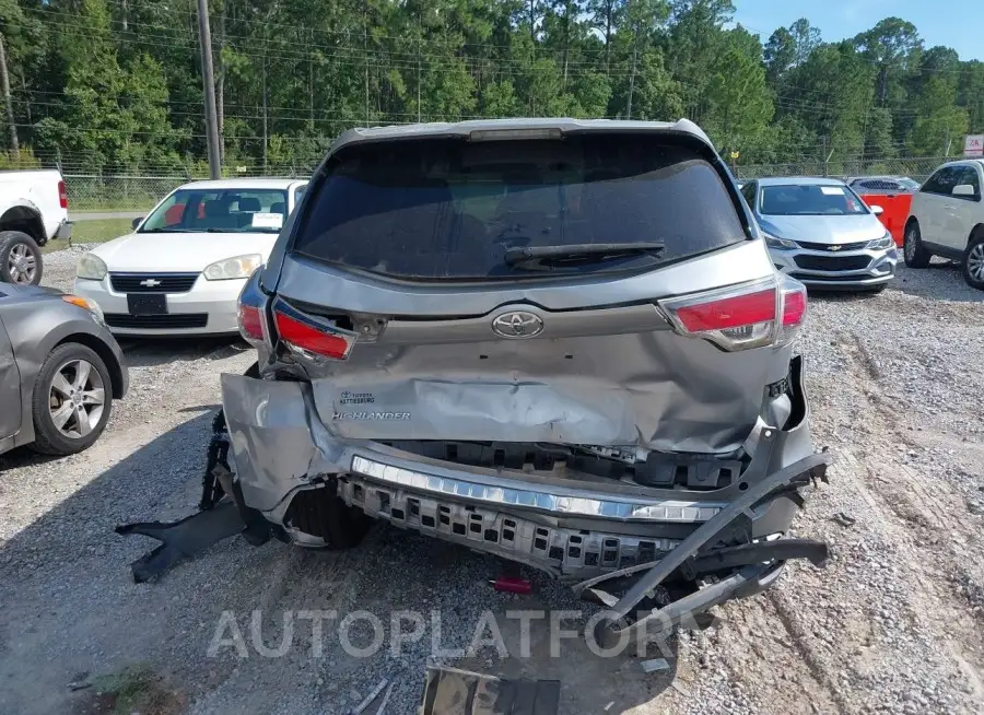 TOYOTA HIGHLANDER 2016 vin 5TDZKRFH4GS167651 from auto auction Iaai