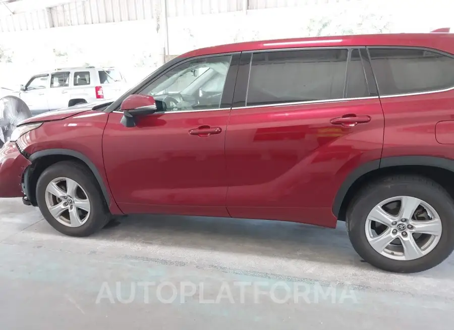 TOYOTA HIGHLANDER 2020 vin 5TDZZRAHXLS506586 from auto auction Iaai