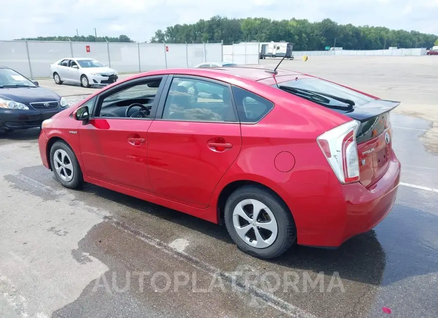 TOYOTA PRIUS 2015 vin JTDKN3DU1F0431707 from auto auction Iaai