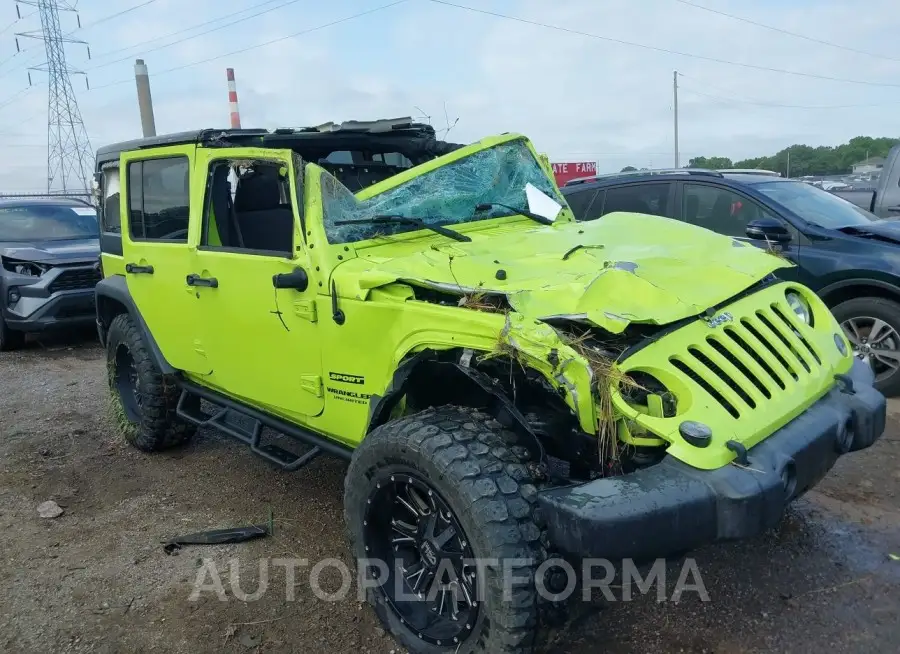 JEEP WRANGLER UNLIMITED 2017 vin 1C4BJWDG5HL509981 from auto auction Iaai