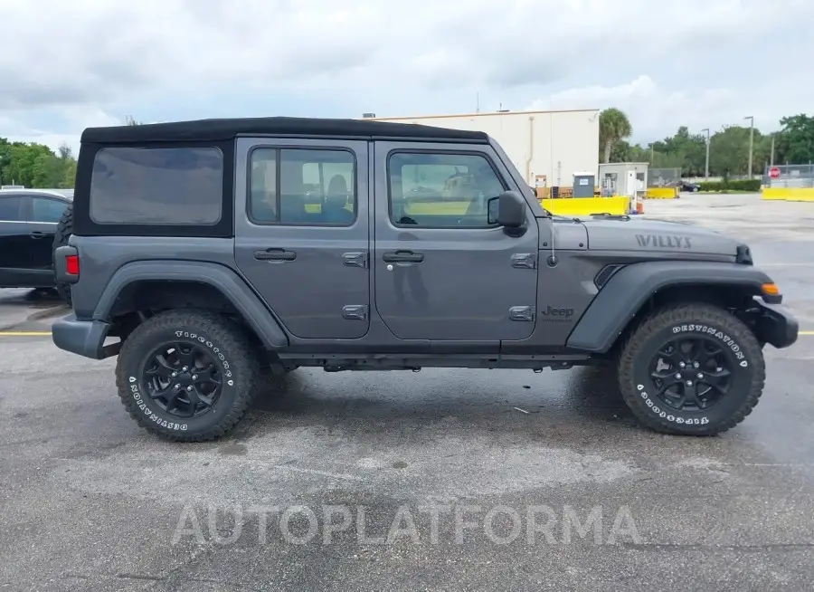 JEEP WRANGLER UNLIMITED 2022 vin 1C4HJXDM9NW129753 from auto auction Iaai