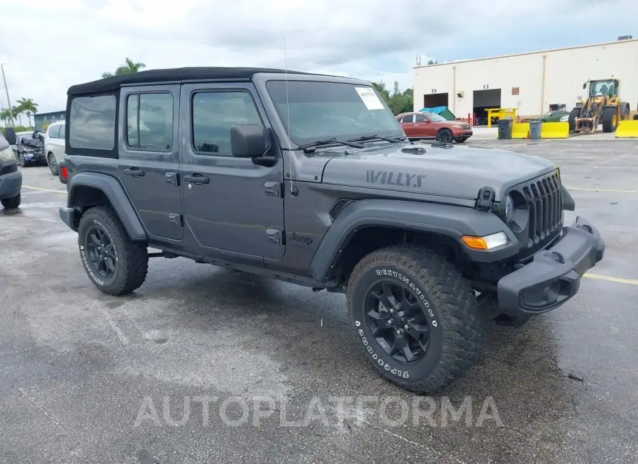 JEEP WRANGLER UNLIMITED 2022 vin 1C4HJXDM9NW129753 from auto auction Iaai