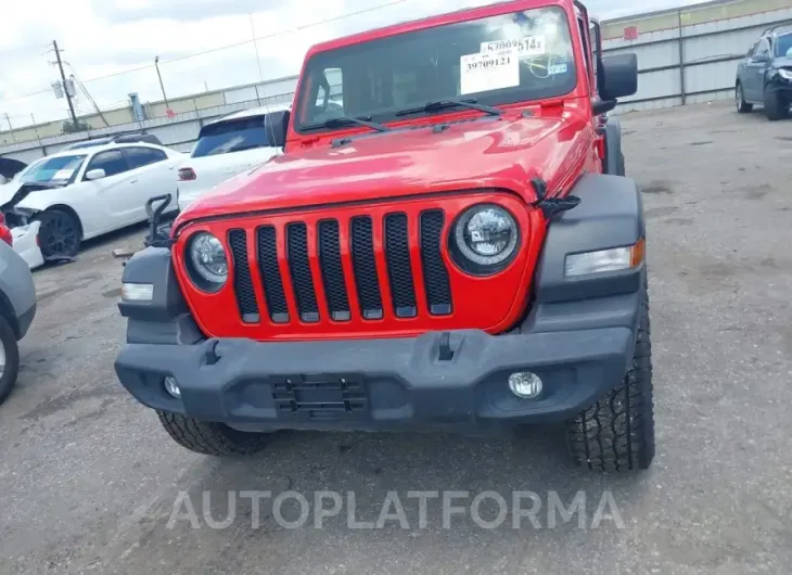 JEEP WRANGLER UNLIMITED 2020 vin 1C4HJXDN6LW143146 from auto auction Iaai