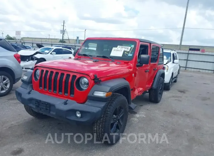 JEEP WRANGLER UNLIMITED 2020 vin 1C4HJXDN6LW143146 from auto auction Iaai