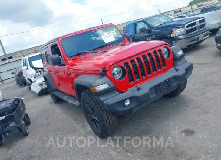 JEEP WRANGLER UNLIMITED 2020 vin 1C4HJXDN6LW143146 from auto auction Iaai