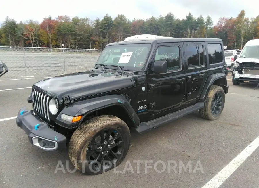 JEEP WRANGLER 4XE 2023 vin 1C4JJXP60PW608998 from auto auction Iaai