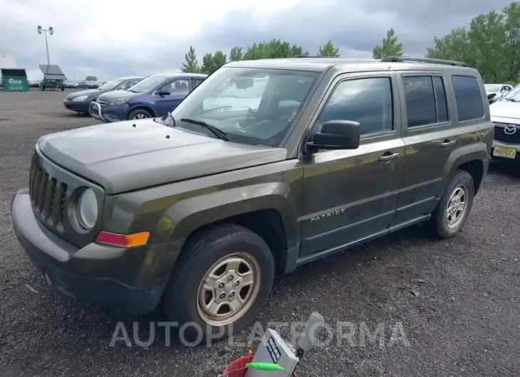 JEEP PATRIOT 2015 vin 1C4NJPBA1FD285682 from auto auction Iaai