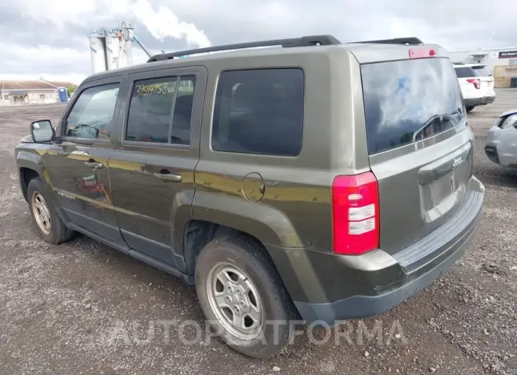 JEEP PATRIOT 2015 vin 1C4NJPBA1FD285682 from auto auction Iaai