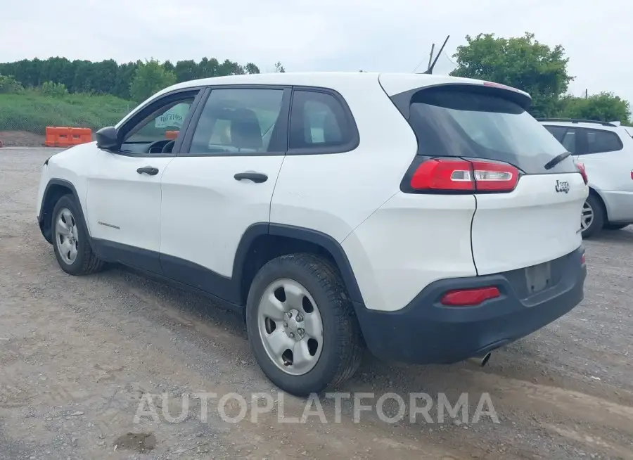 JEEP CHEROKEE 2017 vin 1C4PJLAB4HW534835 from auto auction Iaai