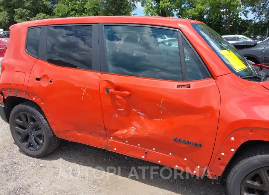 JEEP RENEGADE 2018 vin ZACCJABB6JPJ72380 from auto auction Iaai