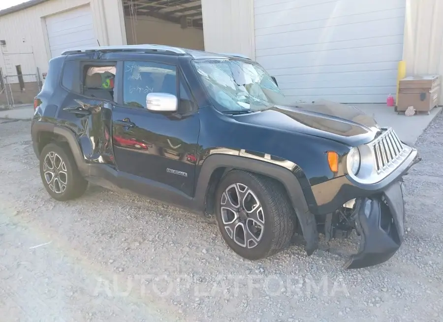 JEEP RENEGADE 2015 vin ZACCJADT0FPB76517 from auto auction Iaai