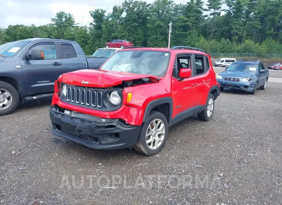 JEEP RENEGADE 2017 vin ZACCJBBB5HPF77715 from auto auction Iaai