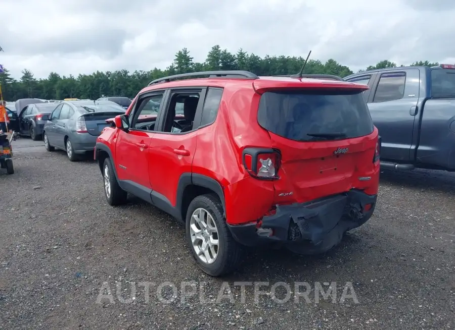 JEEP RENEGADE 2017 vin ZACCJBBB5HPF77715 from auto auction Iaai