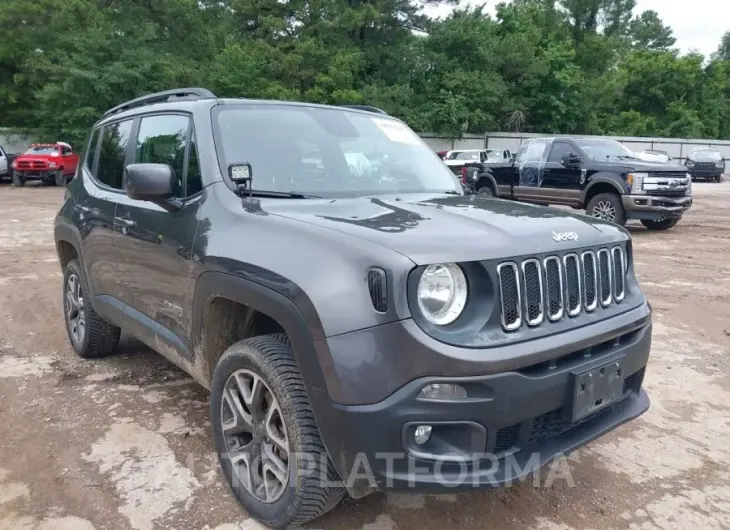 JEEP RENEGADE 2017 vin ZACCJBBB7HPG05630 from auto auction Iaai