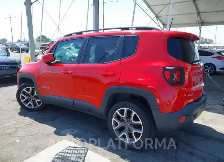 JEEP RENEGADE 2015 vin ZACCJBBT6FPB17193 from auto auction Iaai