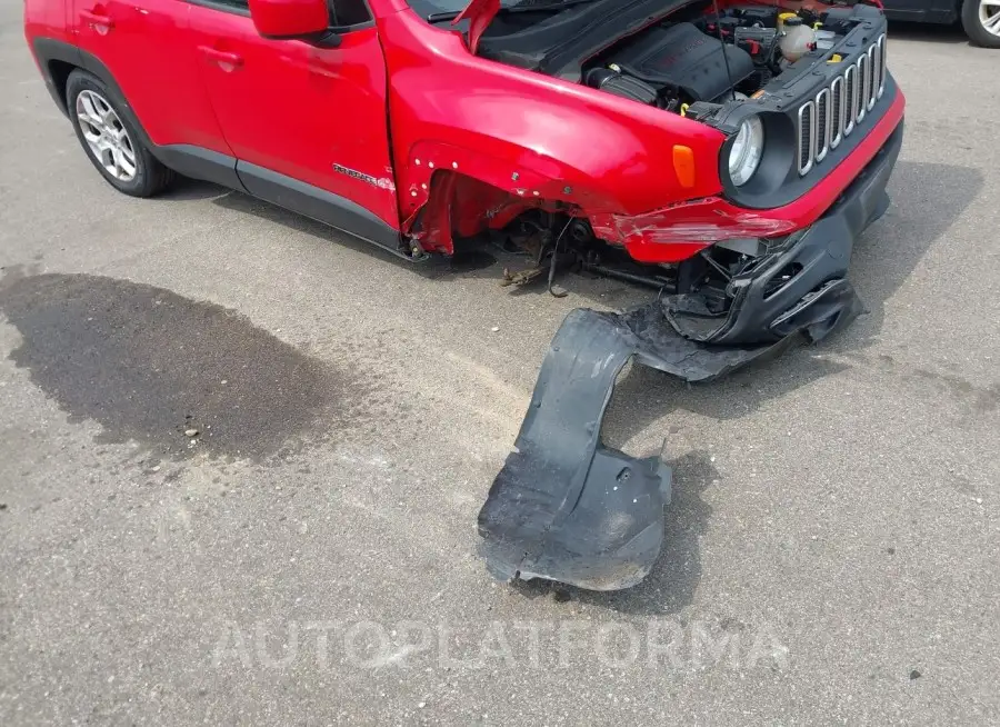 JEEP RENEGADE 2016 vin ZACCJBBT7GPD15458 from auto auction Iaai