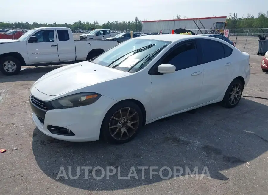 DODGE DART 2015 vin 1C3CDFBB2FD120360 from auto auction Iaai