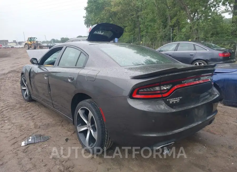 DODGE CHARGER 2017 vin 2C3CDXBG4HH551824 from auto auction Iaai