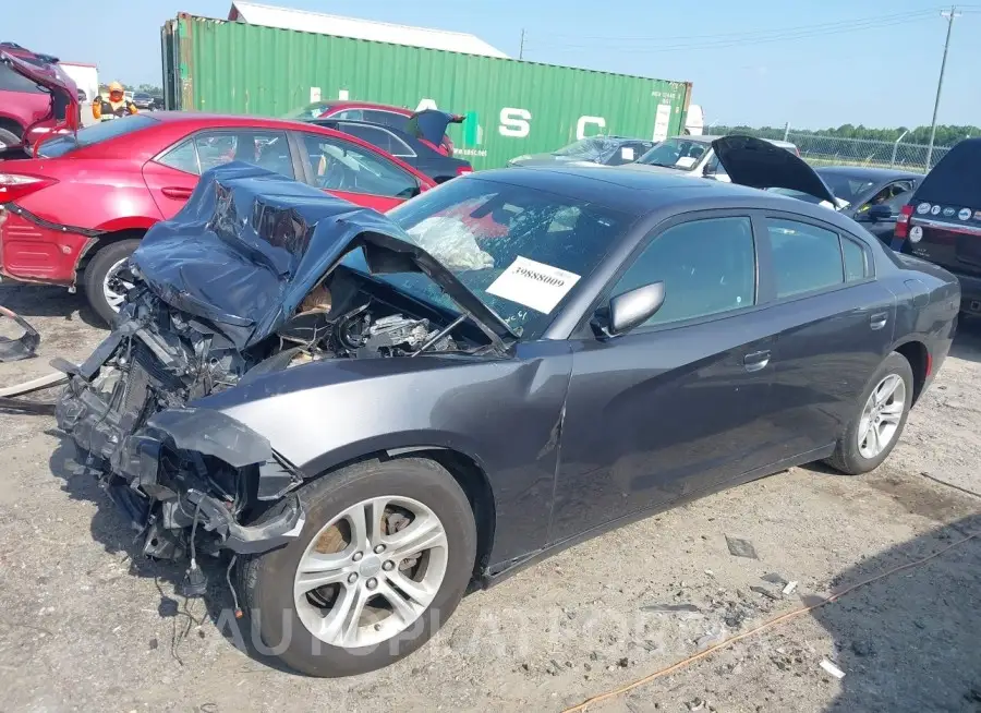 DODGE CHARGER 2019 vin 2C3CDXBG9KH657502 from auto auction Iaai