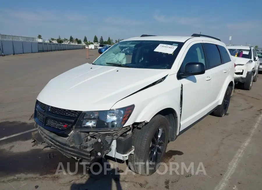 DODGE JOURNEY 2019 vin 3C4PDCBB3KT845787 from auto auction Iaai