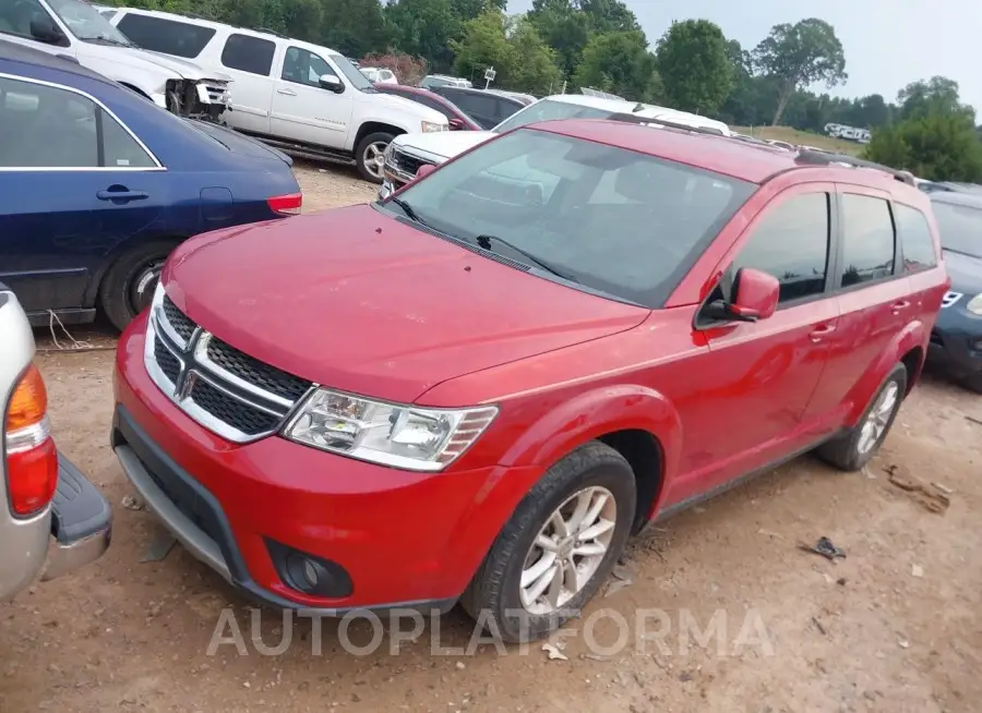 DODGE JOURNEY 2015 vin 3C4PDCBG2FT742135 from auto auction Iaai