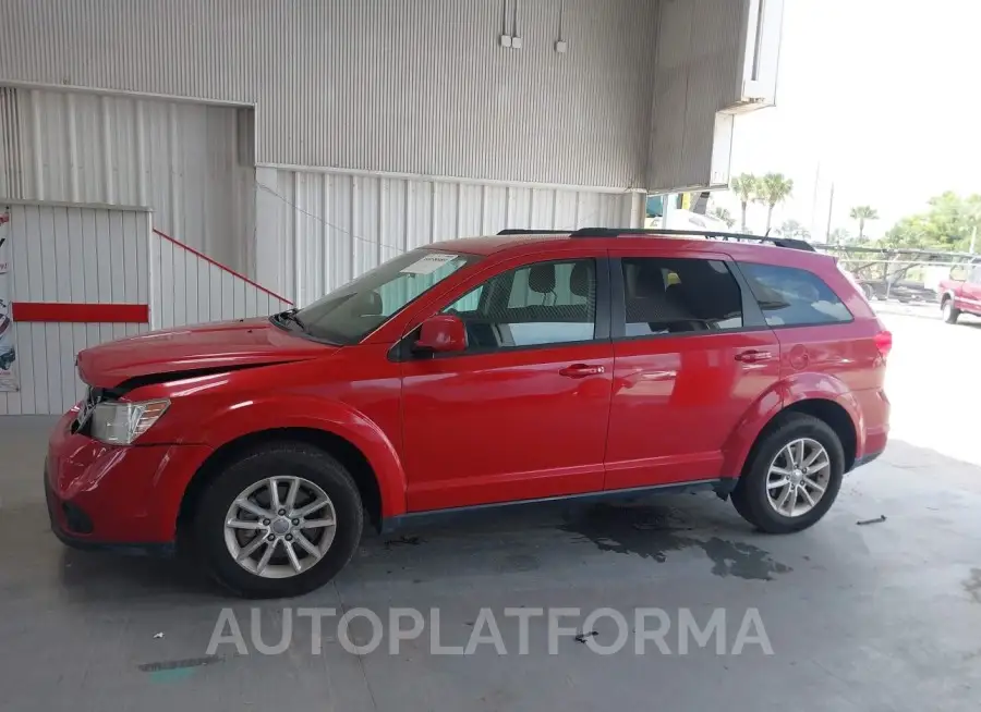 DODGE JOURNEY 2016 vin 3C4PDCBG7GT130840 from auto auction Iaai