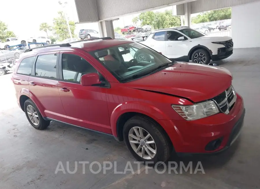 DODGE JOURNEY 2016 vin 3C4PDCBG7GT130840 from auto auction Iaai