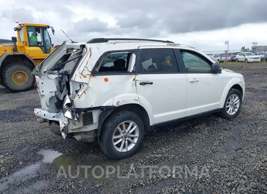 DODGE JOURNEY 2016 vin 3C4PDCBG8GT127378 from auto auction Iaai