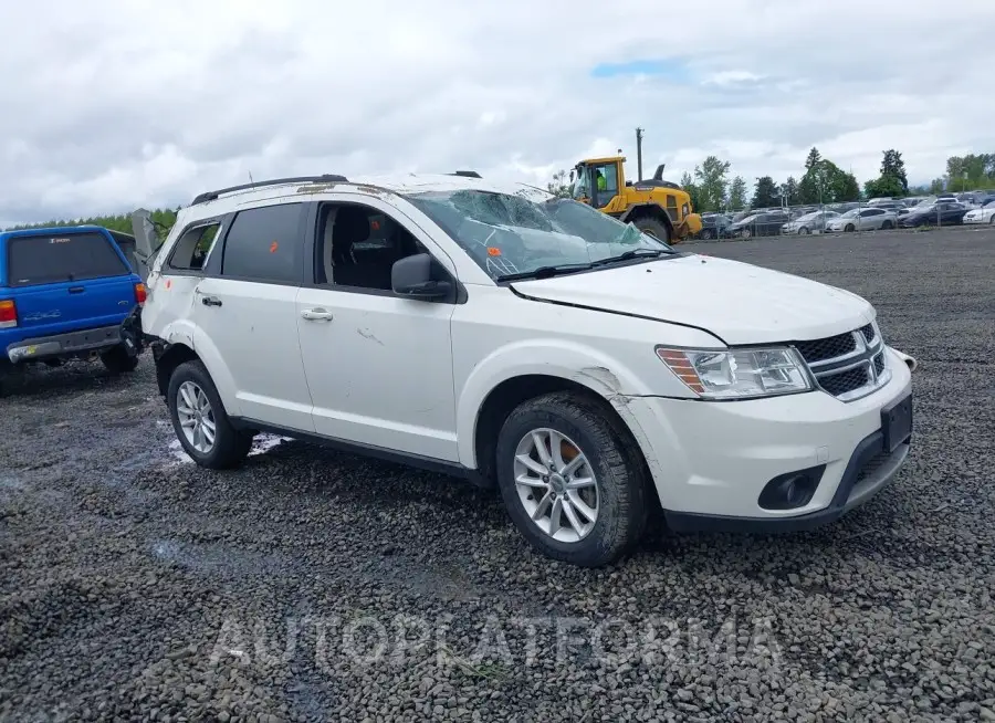 DODGE JOURNEY 2016 vin 3C4PDCBG8GT127378 from auto auction Iaai