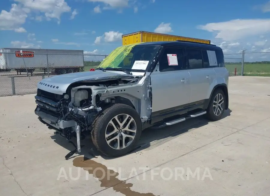 LAND ROVER DEFENDER 2024 vin SALE27EUXR2258833 from auto auction Iaai