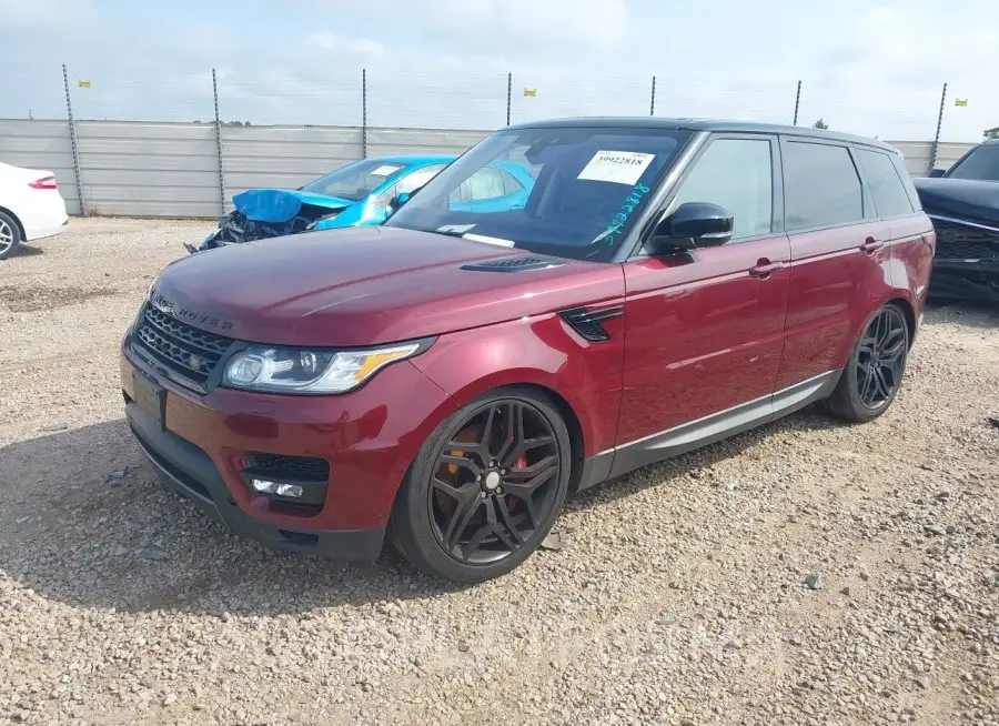 LAND ROVER RANGE ROVER SPORT 2017 vin SALWR2FE5HA141286 from auto auction Iaai