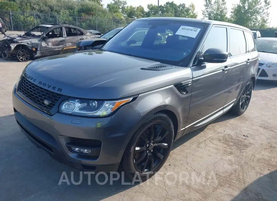 LAND ROVER RANGE ROVER SPORT 2016 vin SALWR2PF1GA120702 from auto auction Iaai