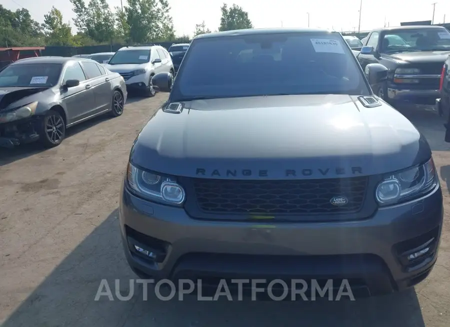 LAND ROVER RANGE ROVER SPORT 2016 vin SALWR2PF1GA120702 from auto auction Iaai