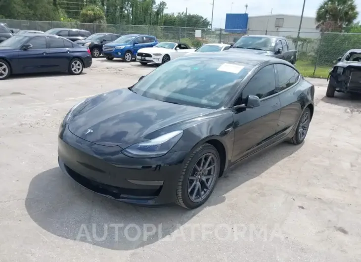 TESLA MODEL 3 2022 vin 5YJ3E1EA4NF101329 from auto auction Iaai