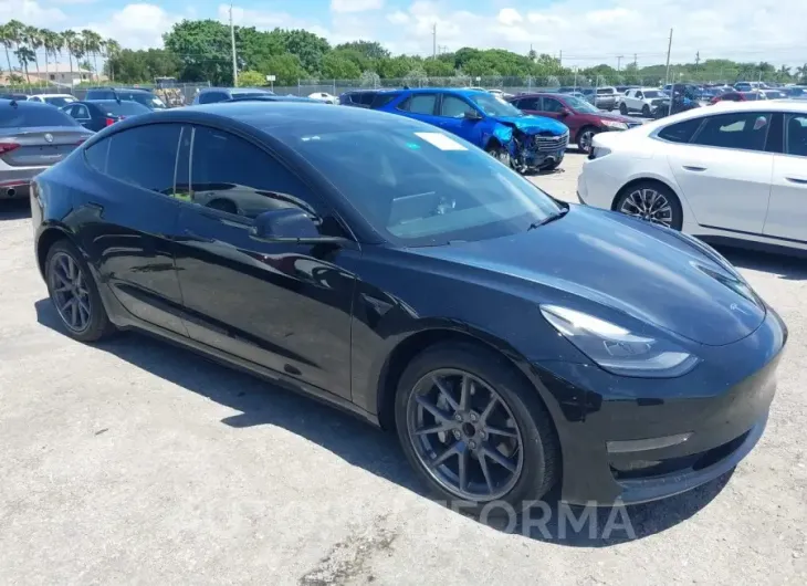 TESLA MODEL 3 2023 vin 5YJ3E1EA5PF470302 from auto auction Iaai