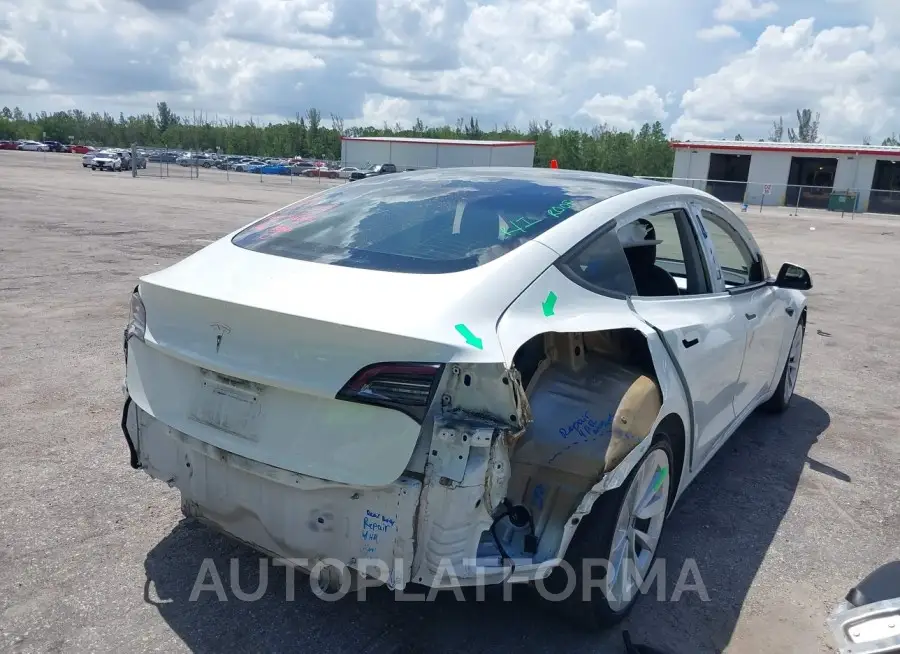 TESLA MODEL 3 2021 vin 5YJ3E1EA6MF020847 from auto auction Iaai