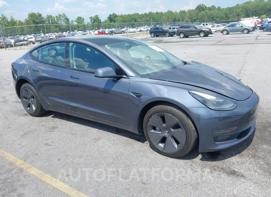 TESLA MODEL 3 2022 vin 5YJ3E1EA7NF342172 from auto auction Iaai