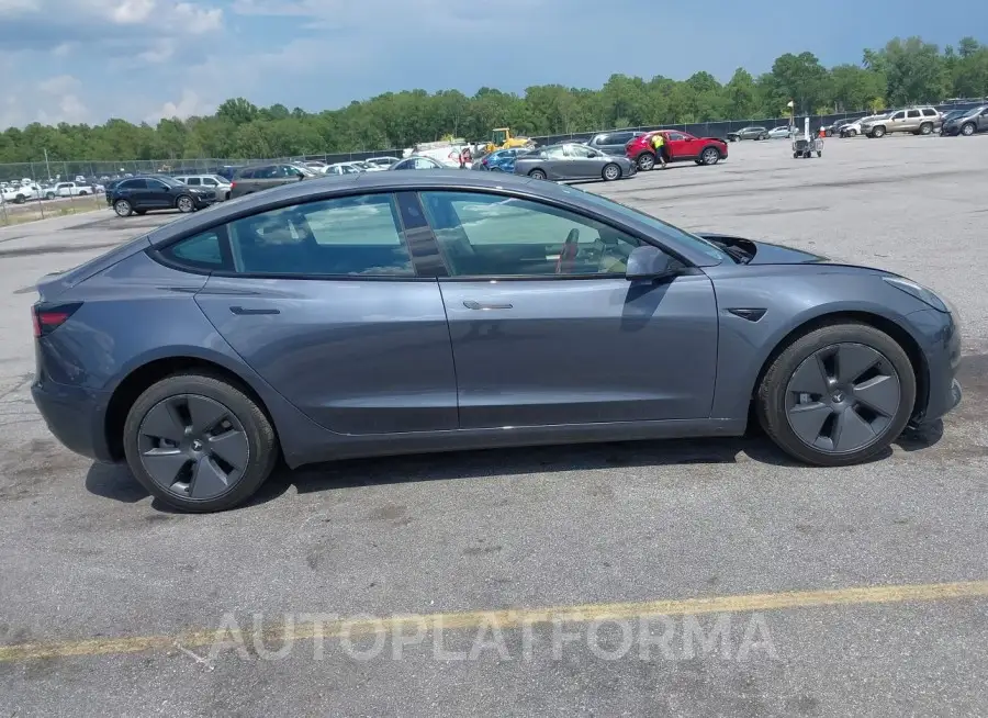 TESLA MODEL 3 2022 vin 5YJ3E1EA7NF342172 from auto auction Iaai