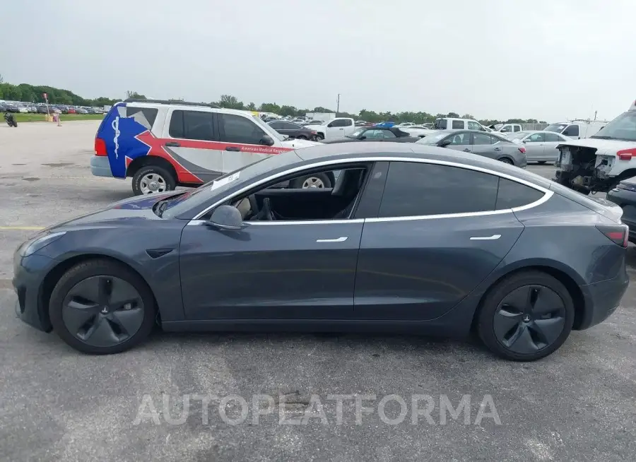 TESLA MODEL 3 2018 vin 5YJ3E1EB0JF069840 from auto auction Iaai