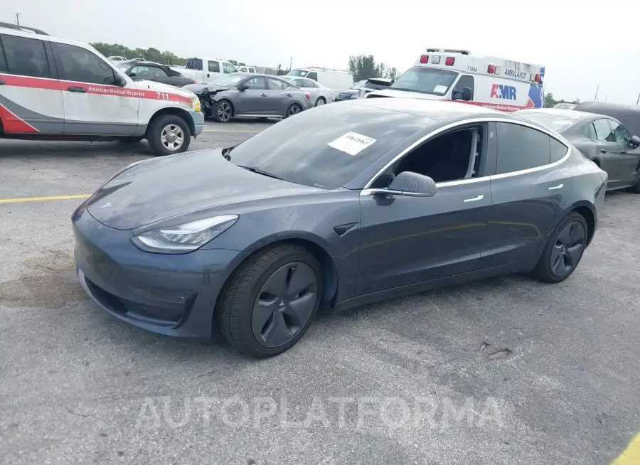 TESLA MODEL 3 2018 vin 5YJ3E1EB0JF069840 from auto auction Iaai