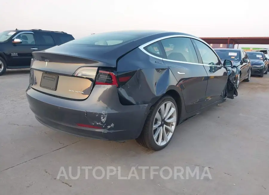 TESLA MODEL 3 2019 vin 5YJ3E1EB8KF421693 from auto auction Iaai