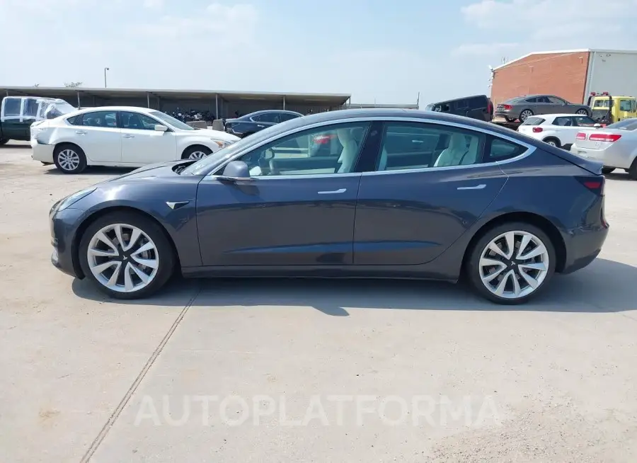 TESLA MODEL 3 2019 vin 5YJ3E1EB8KF421693 from auto auction Iaai