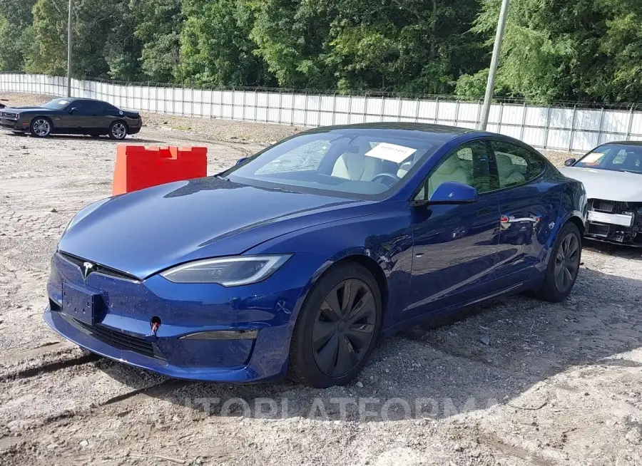 TESLA MODEL S 2023 vin 5YJSA1E58PF506462 from auto auction Iaai