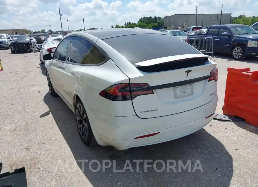 TESLA MODEL X 2016 vin 5YJXCAE2XGF003439 from auto auction Iaai