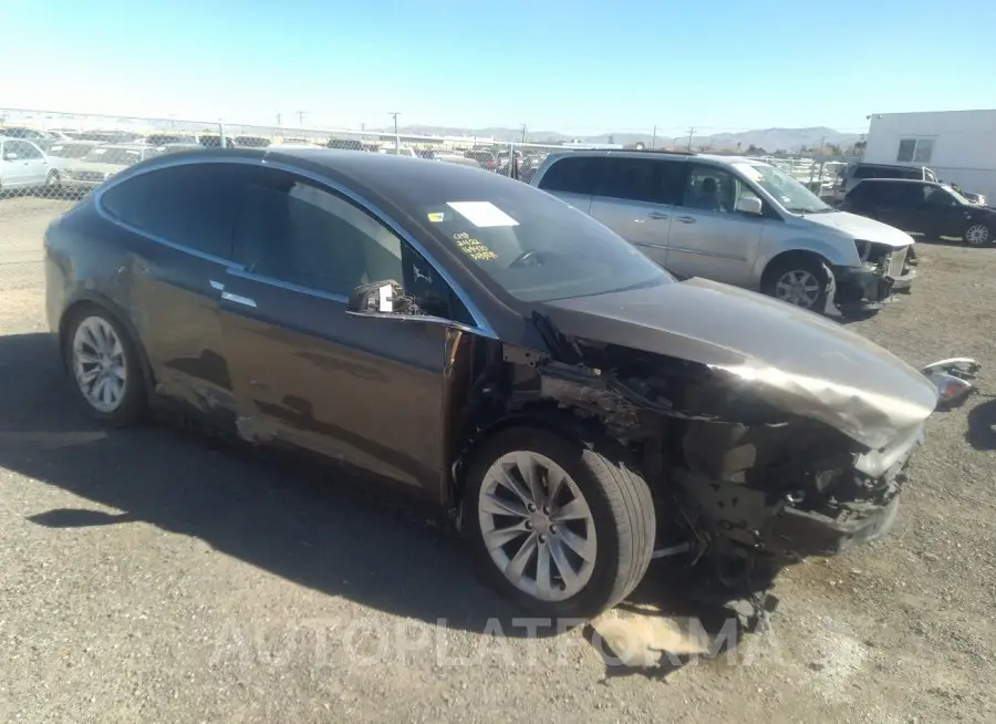 TESLA MODEL X 2016 vin 5YJXCBE26GF025038 from auto auction Iaai