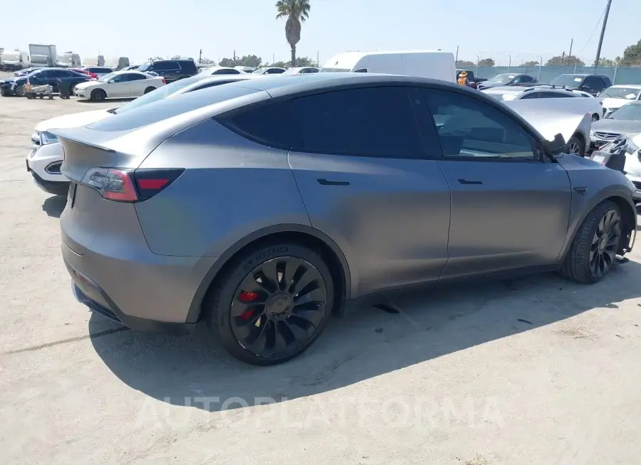 TESLA MODEL Y 2021 vin 5YJYGDEF9MF293908 from auto auction Iaai