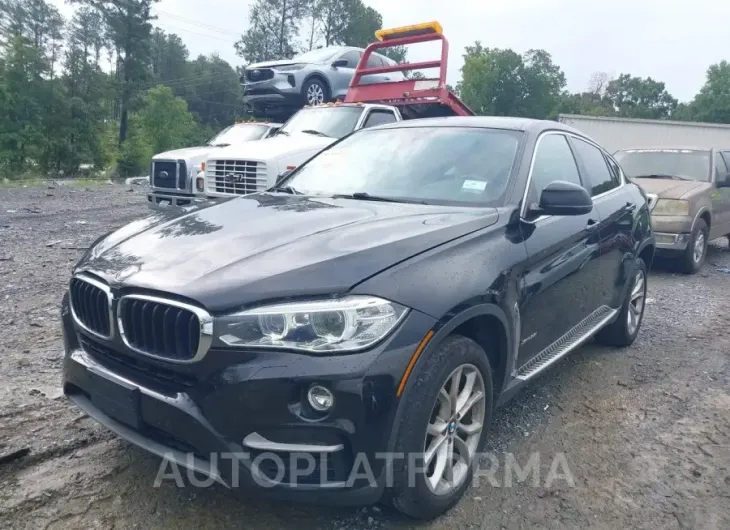 BMW X6 2016 vin 5UXKU2C54G0N78398 from auto auction Iaai