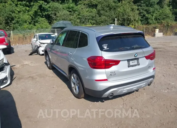 BMW X3 2018 vin 5UXTR9C53JLD74411 from auto auction Iaai