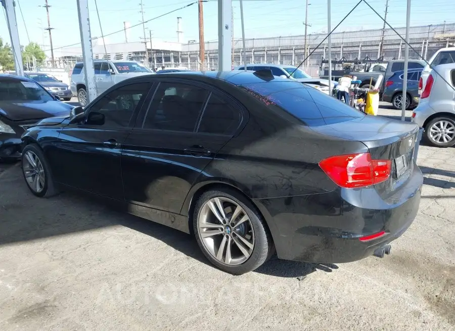 BMW 328I  2015 vin WBA3A5C50FF453763 from auto auction Iaai