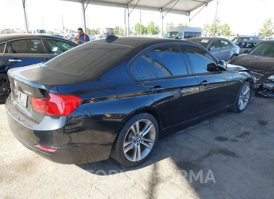 BMW 328I  2015 vin WBA3A5C50FF453763 from auto auction Iaai